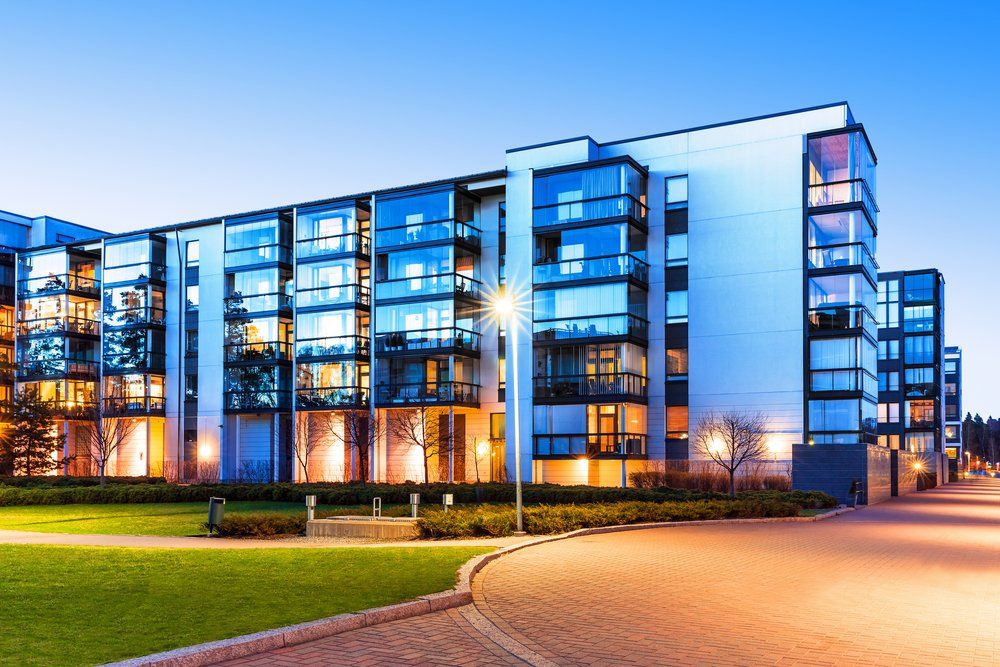 Real Estate Building When Lights On — Local Electricians in Mackay, QLD