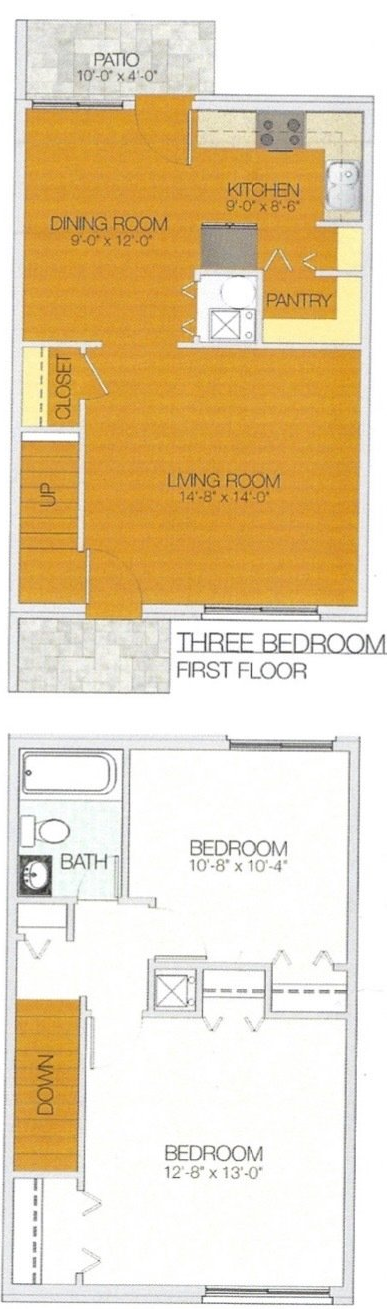 Floorplan: 3 bed
