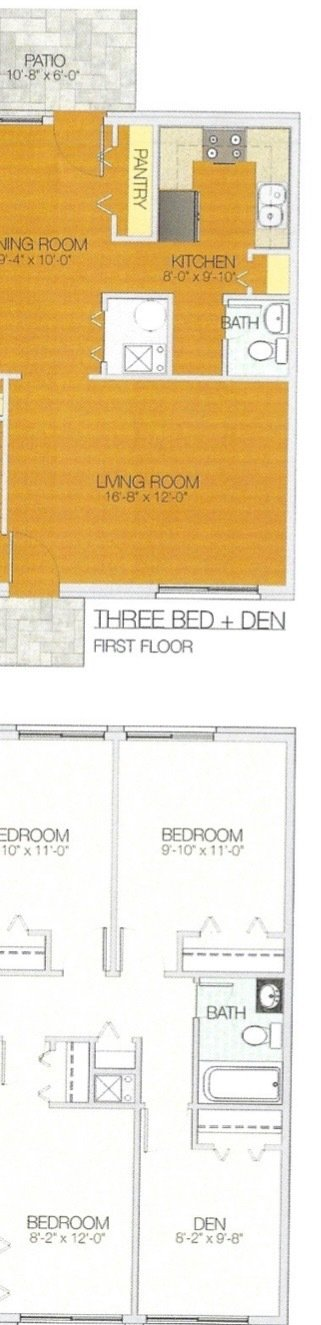 Floorplan: 3 bed plus study