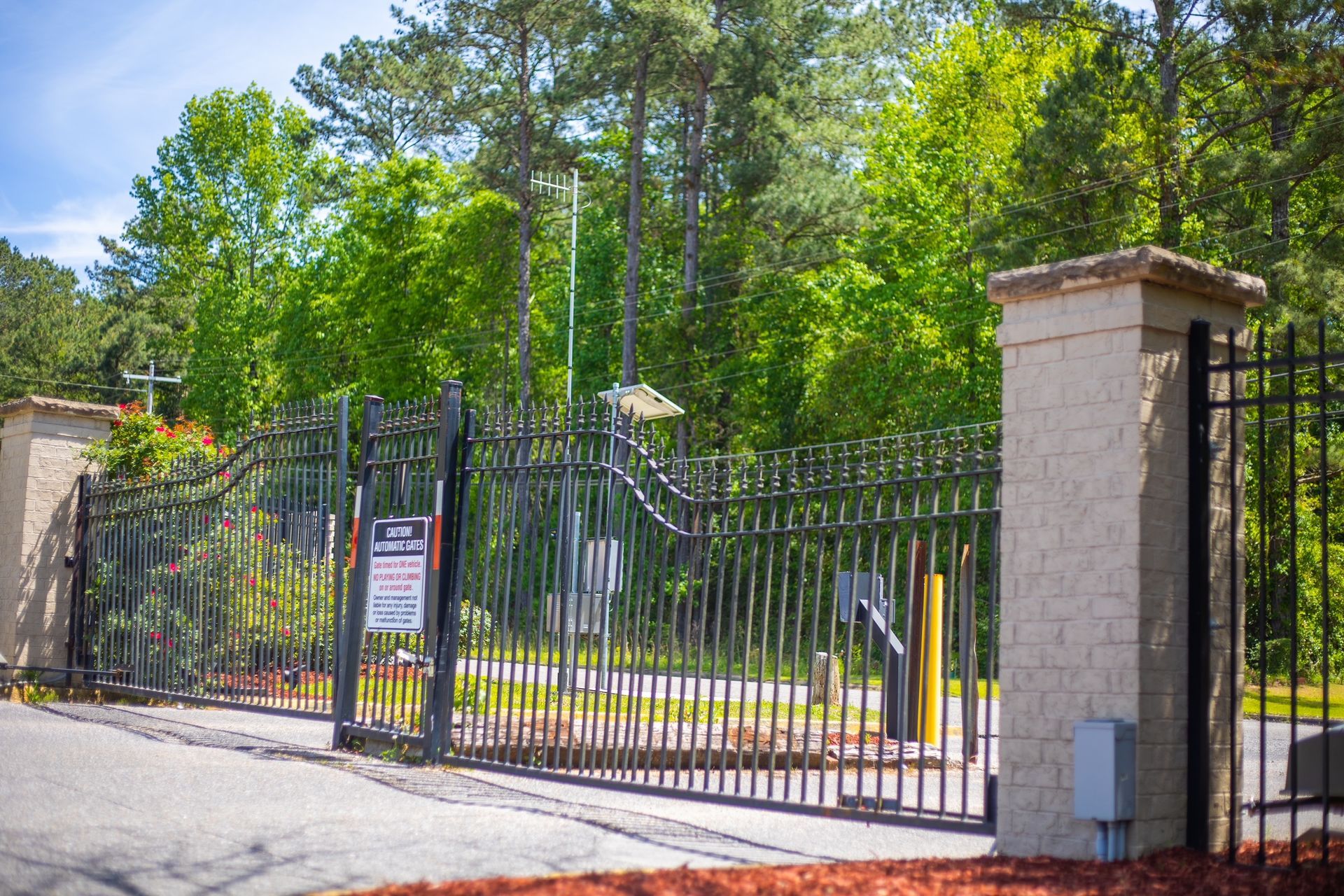 University Terrace gated entrance