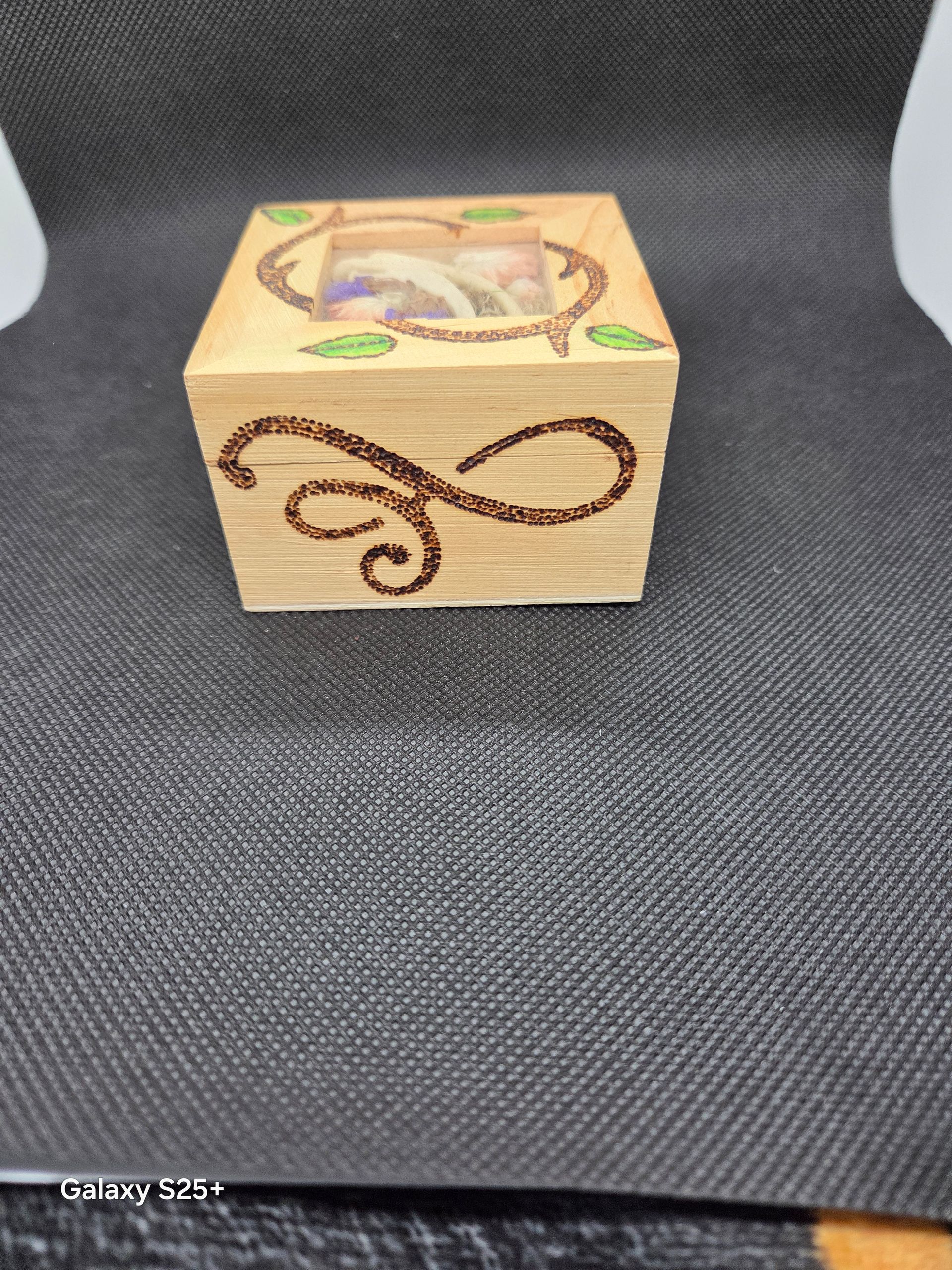 Glass Top Box