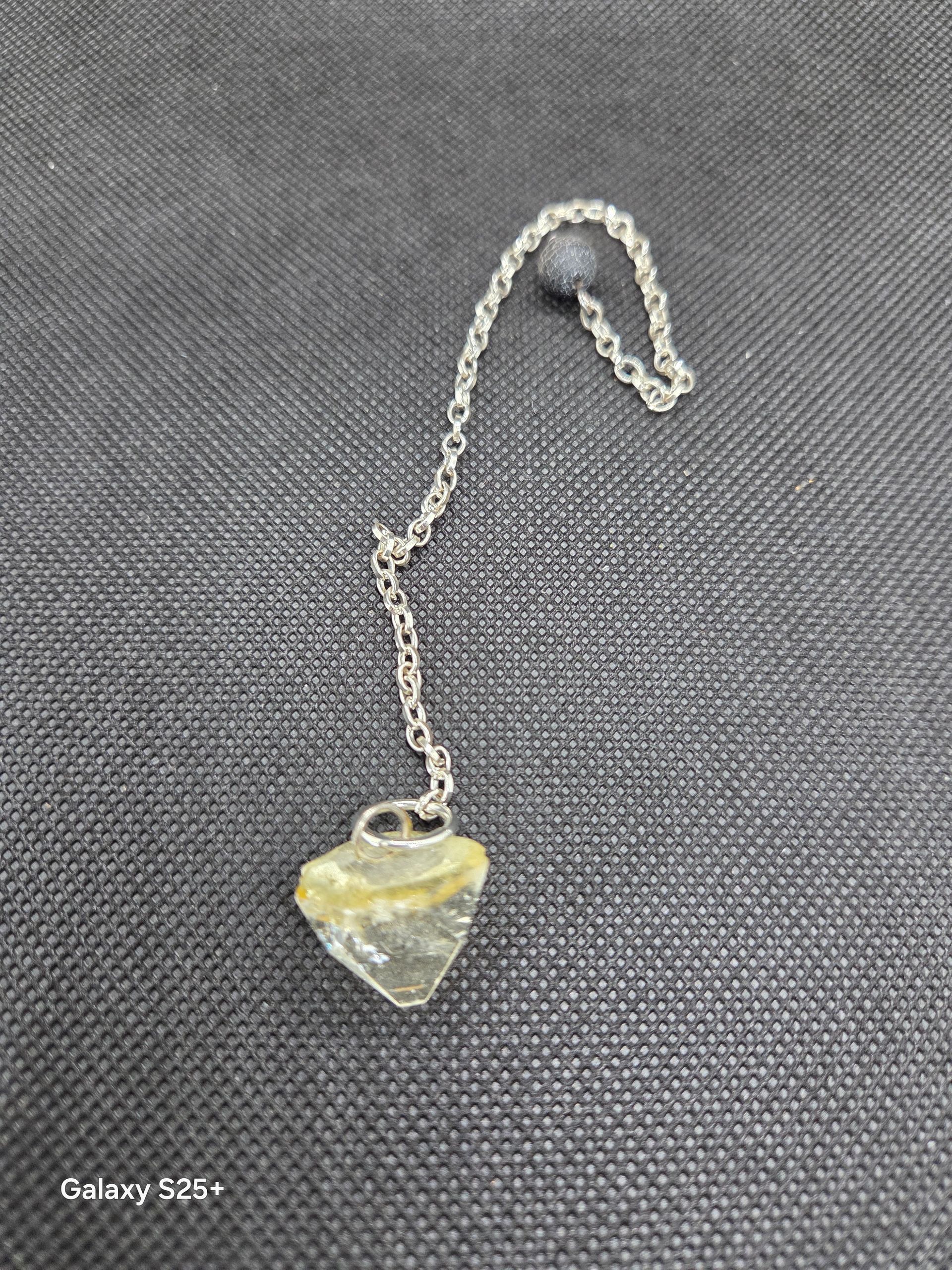 Apophyllite Pendulum