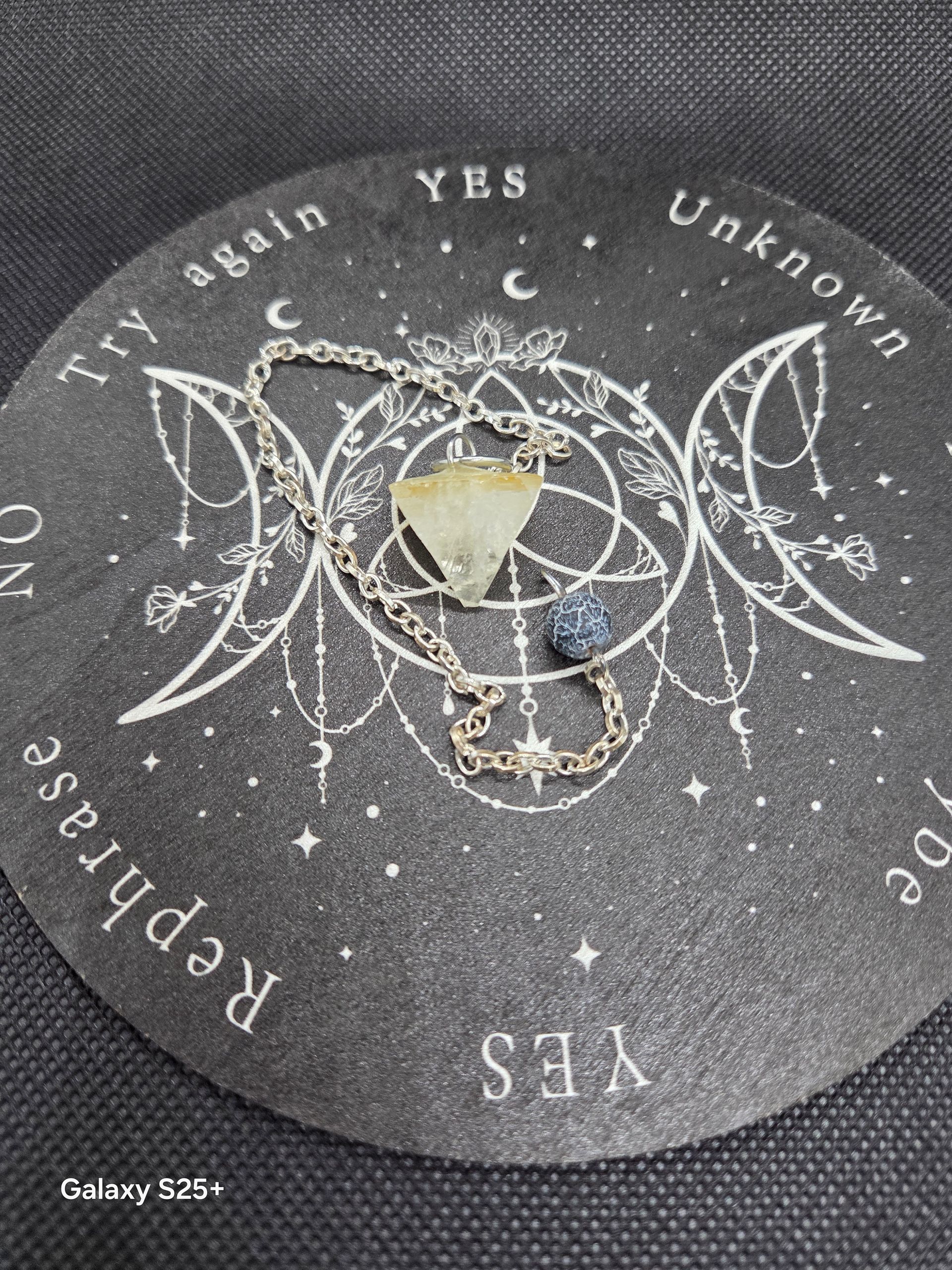 Apophyllite Pendulum