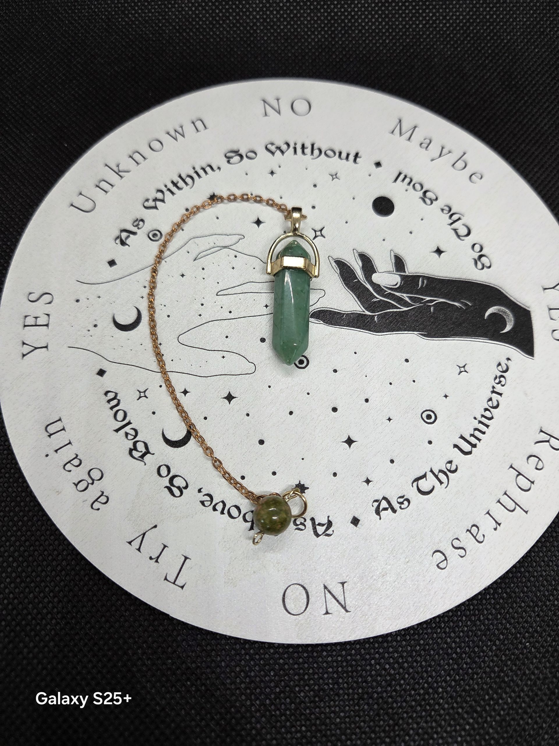 Green Aventurine Pendulum