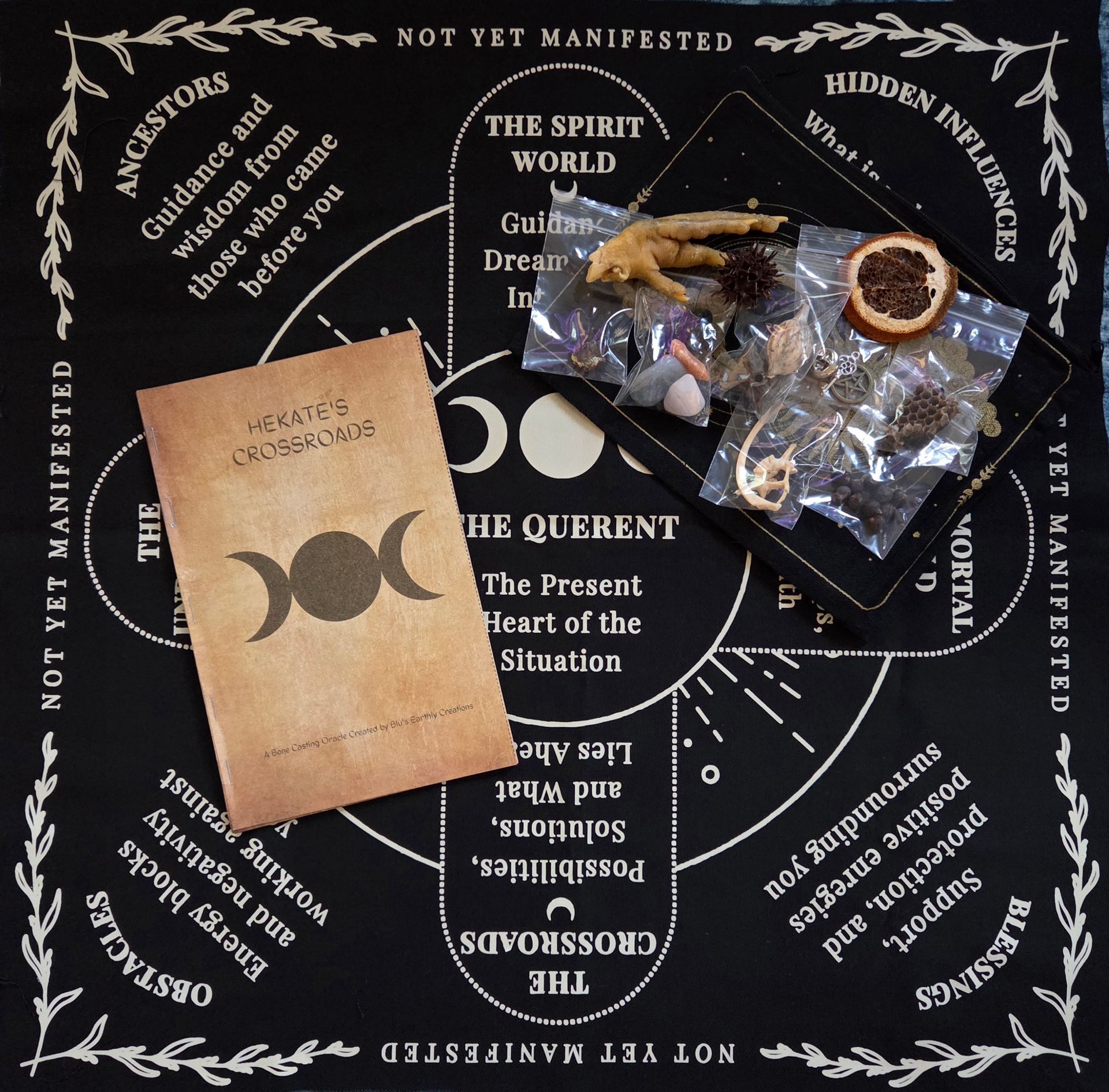 Hekate's Crossroads Bone Casting Oracle Kit