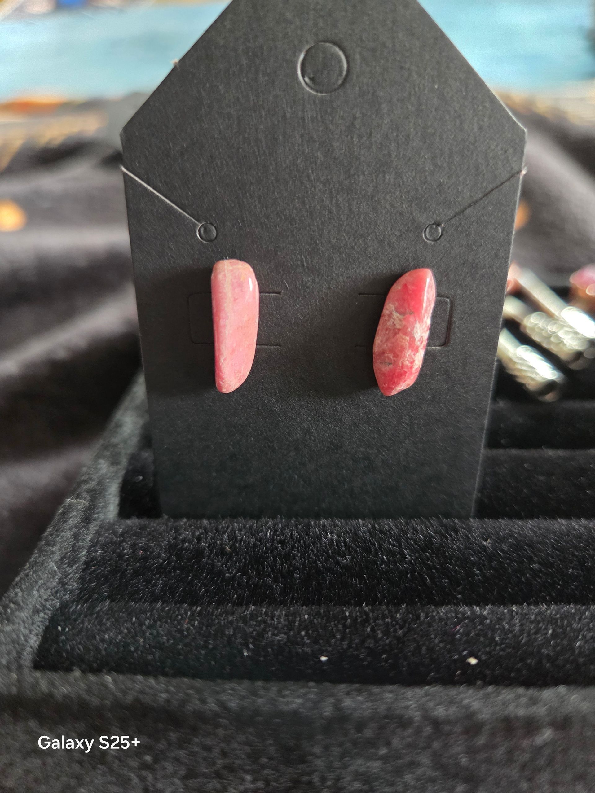 Rhodonite* Studs