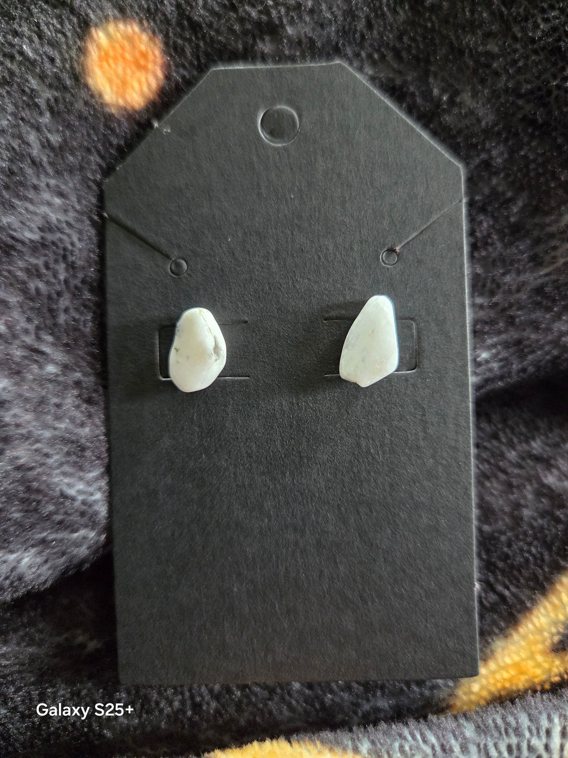 Moonstone Studs