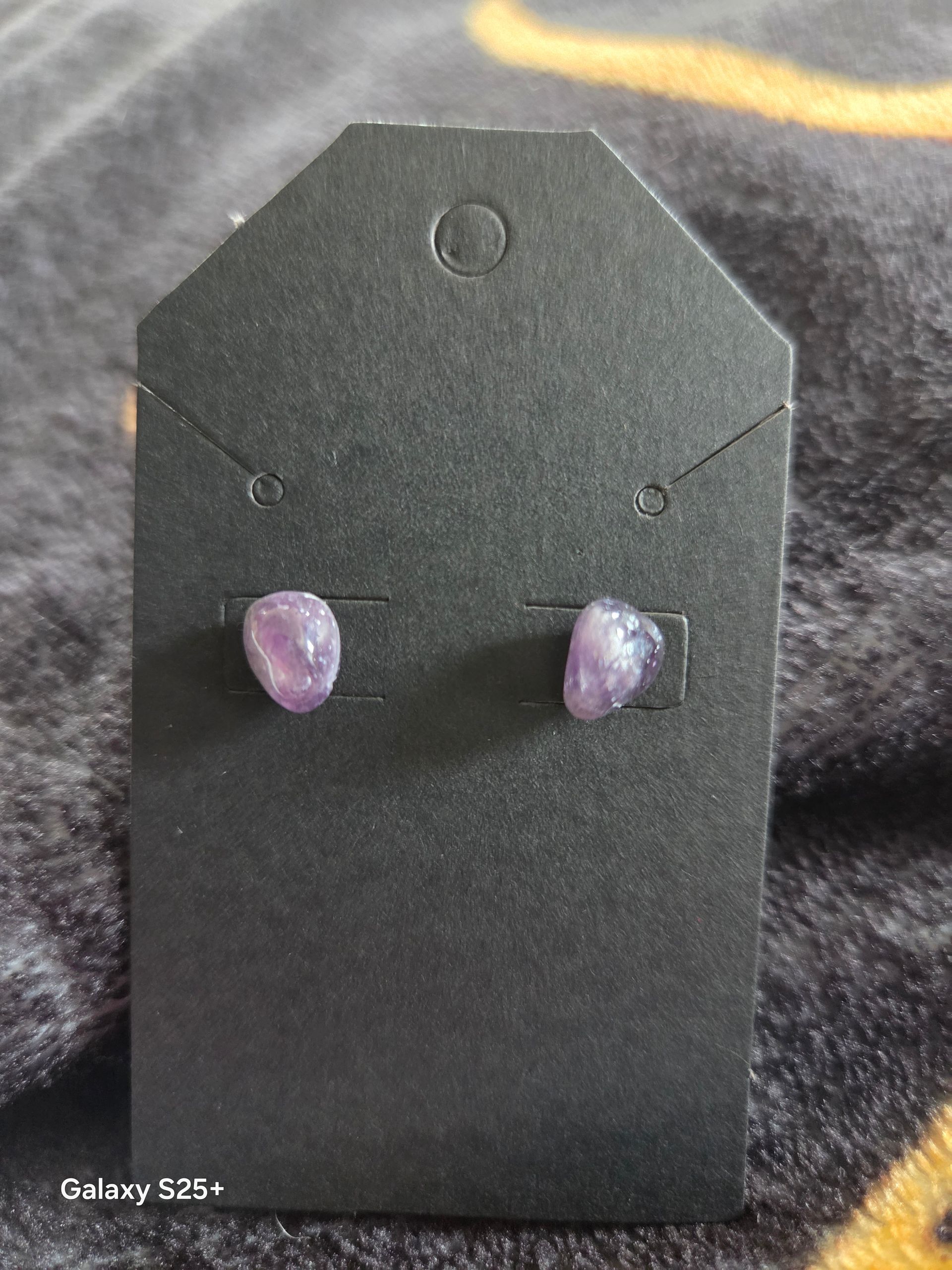 Amethyst Studs