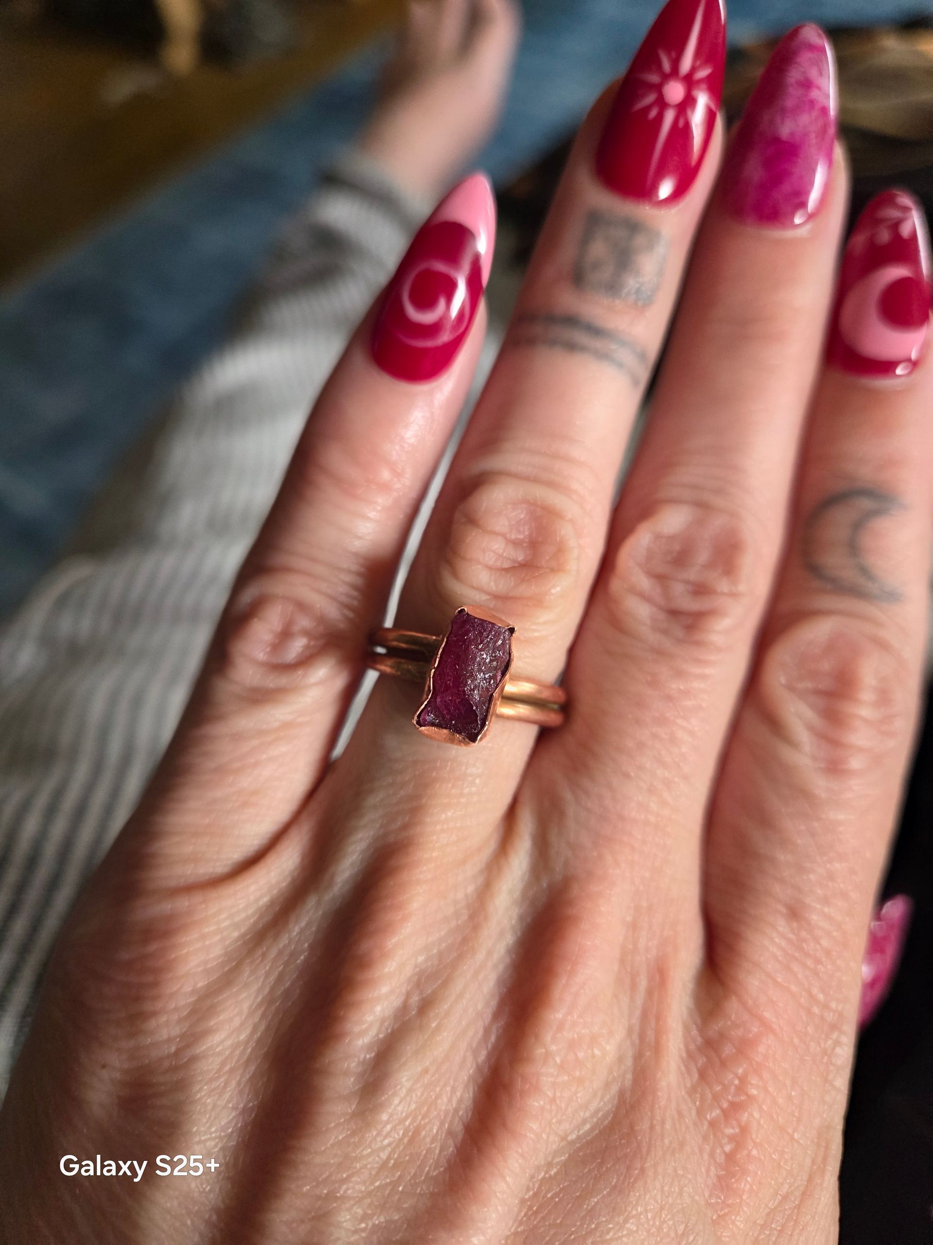 Handmade Ruby Ring