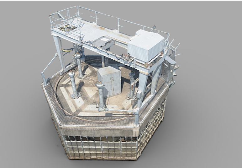 Digital twin of dam infrastructure