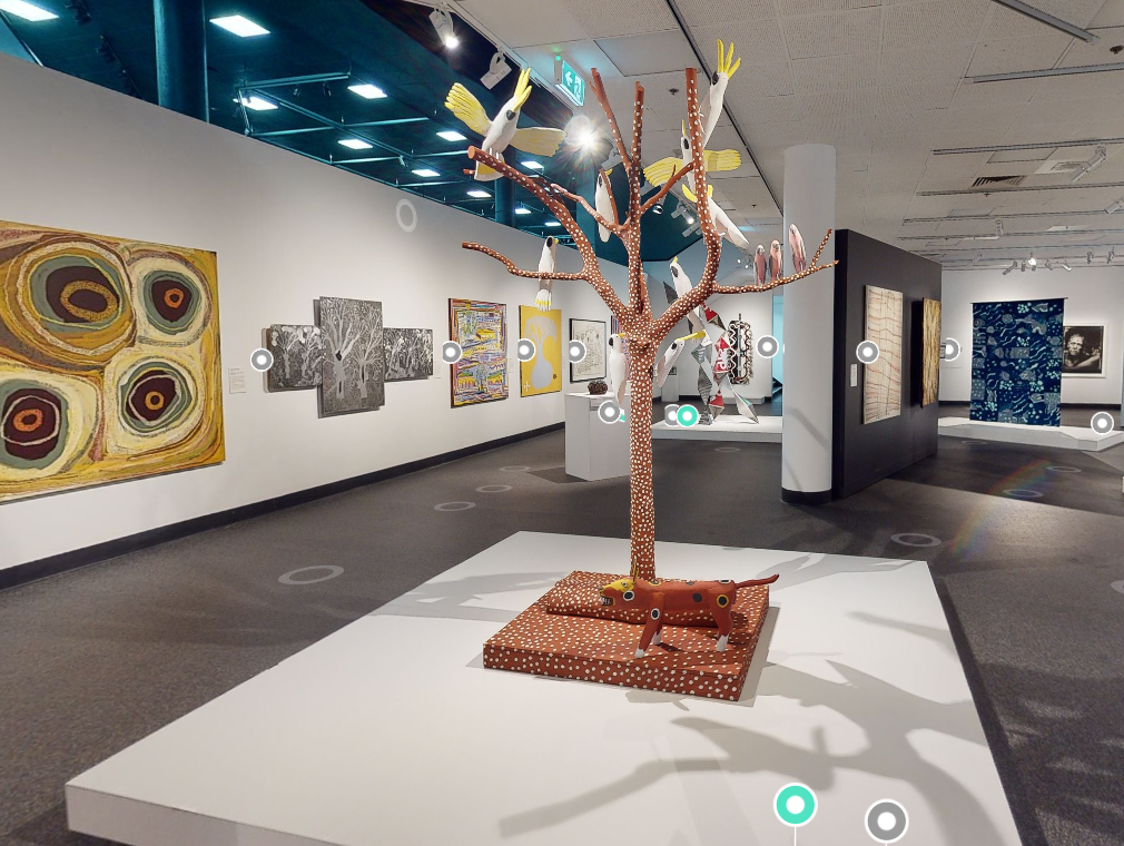 Digital twin of museum gallery