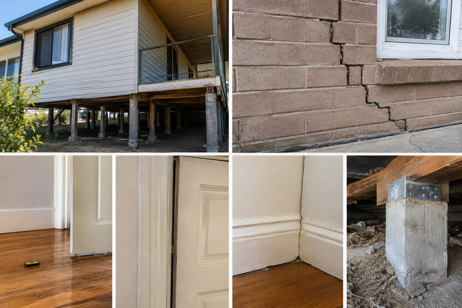 House Needs Restumping or Underpinning