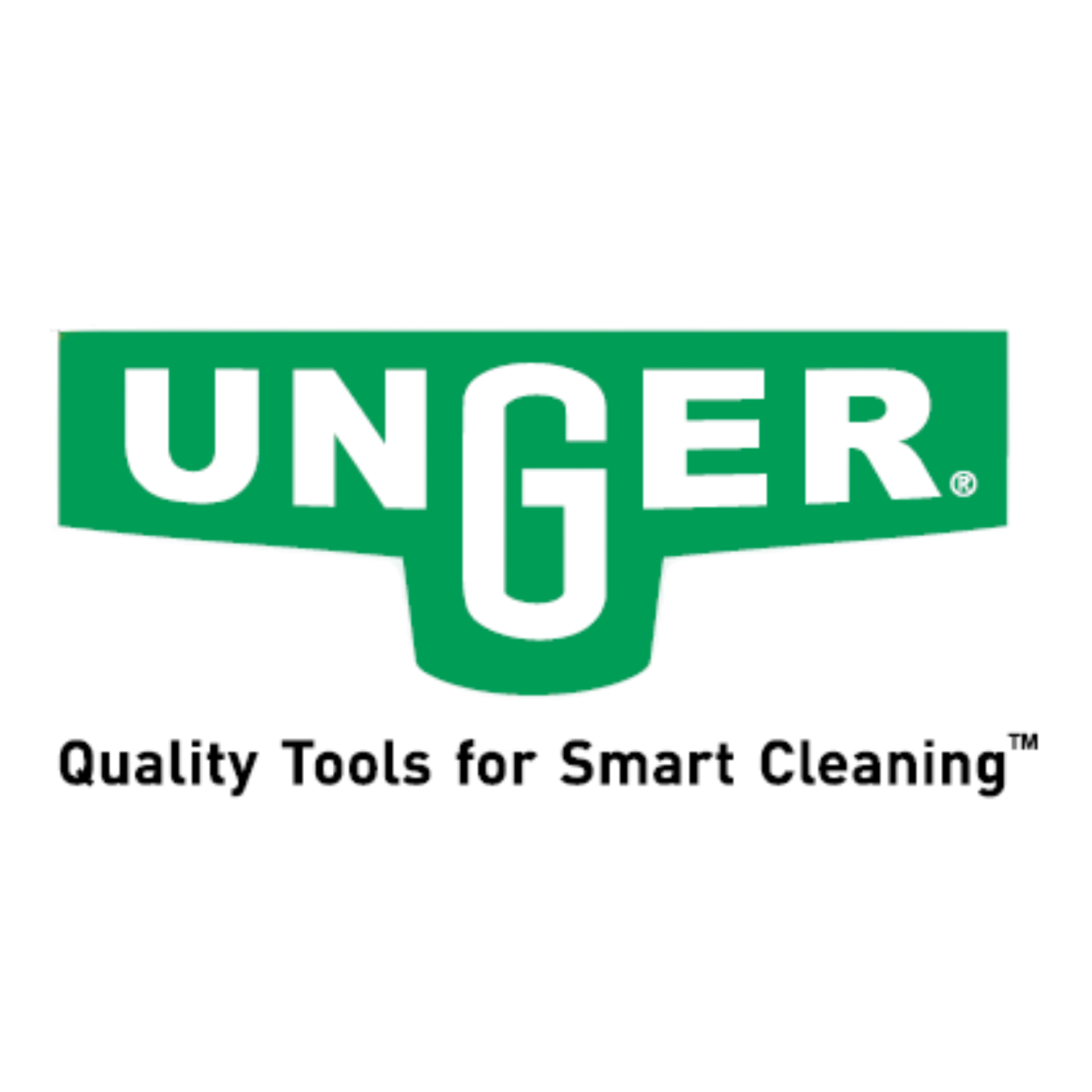 UNGER logo in green with the tagline “Quality Tools for Smart Cleaning”