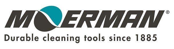 MORMAN logo with tagline “Durable cleaning tools since 1885” in black, teal, and gray