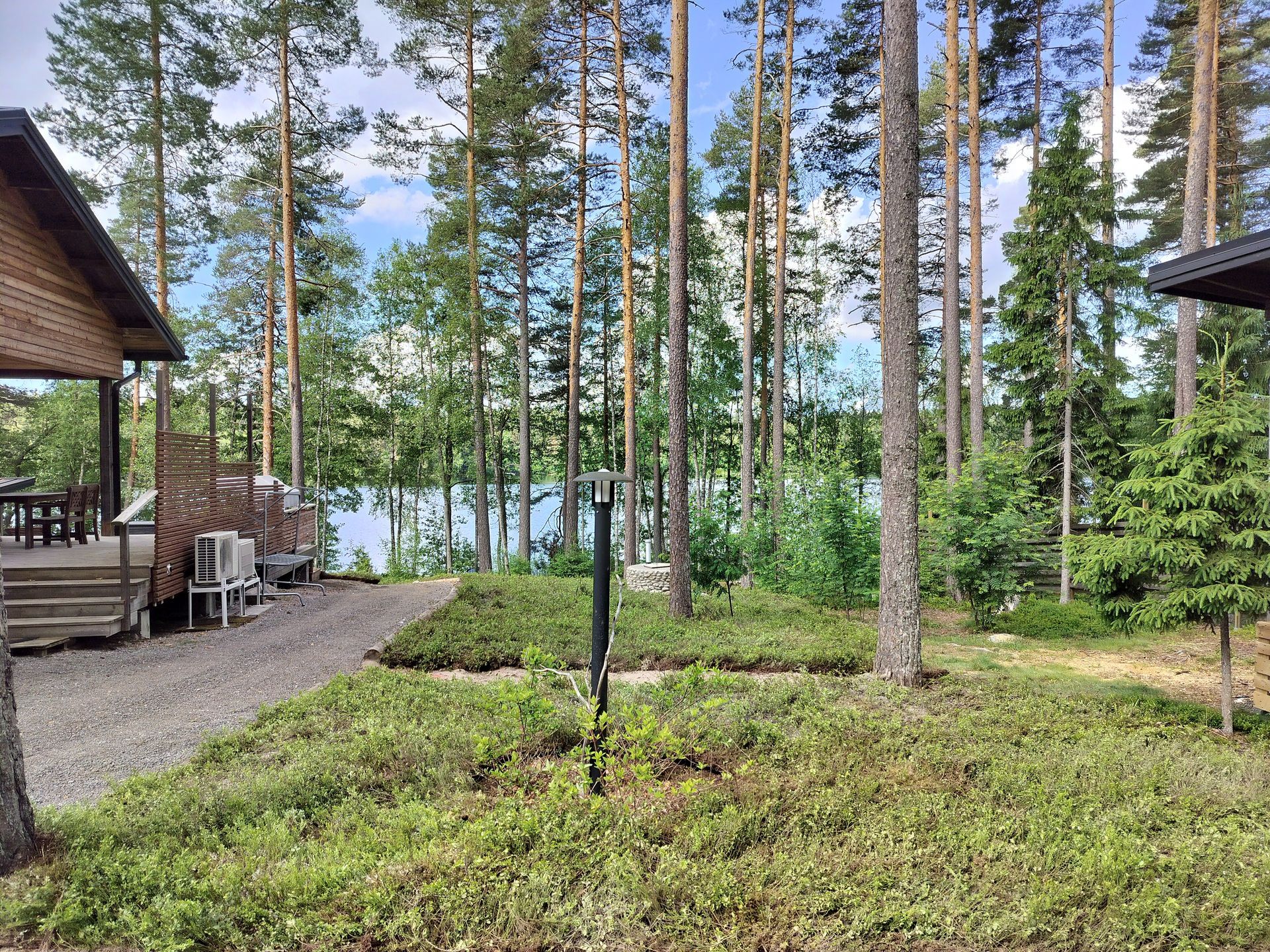 kuntta sopii hyvin mökeille luonnollisen metsämaiseman luontiin