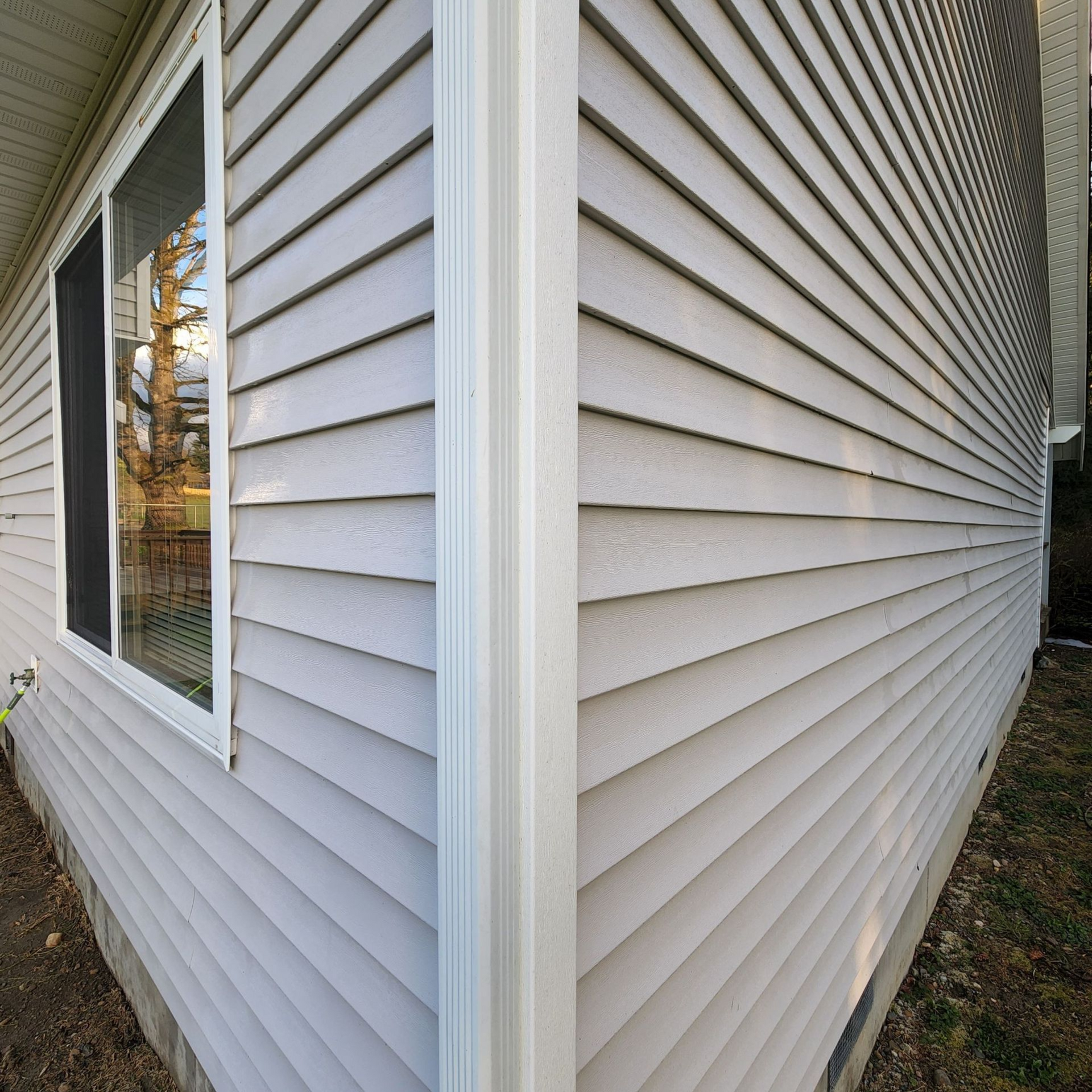 after siding soft wash tacoma