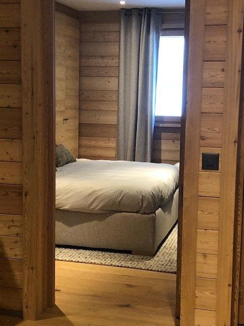 Chambre de chalet décoré