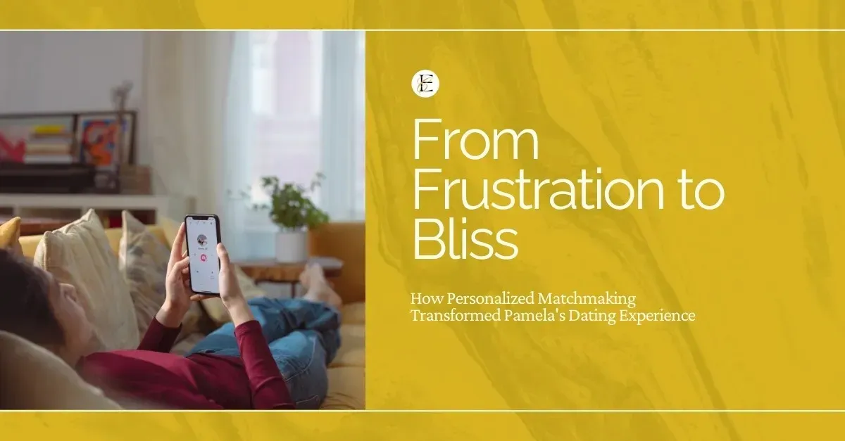 Houston matchmaking success story showing results of personalized matchmaker services.