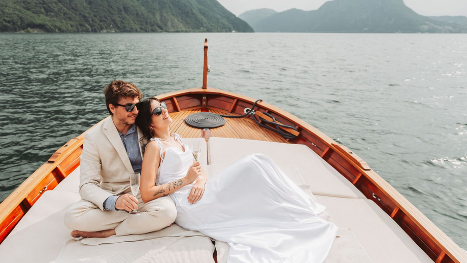 Elegant couple enjoying a romantic outing, representing the refined experience of executive matchmaking