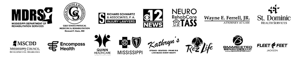 A bunch of logos on a white background including neuro