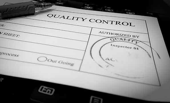 A Piece Of Paper That Says Quality Control On It — Maximum Pest Management In Mareeba, QLD