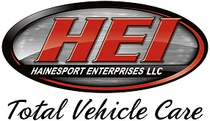 Logo for Hainesport Enterprises LLC, red 