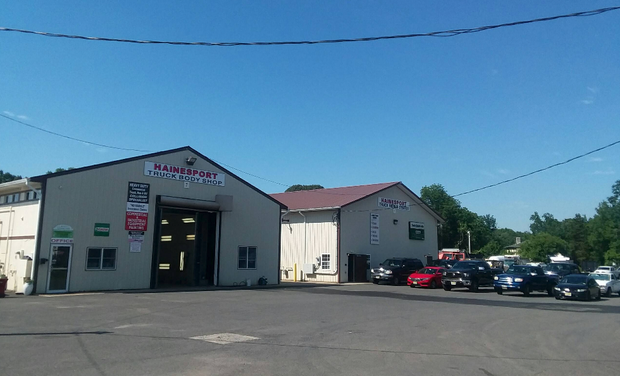Two-building auto repair shop;