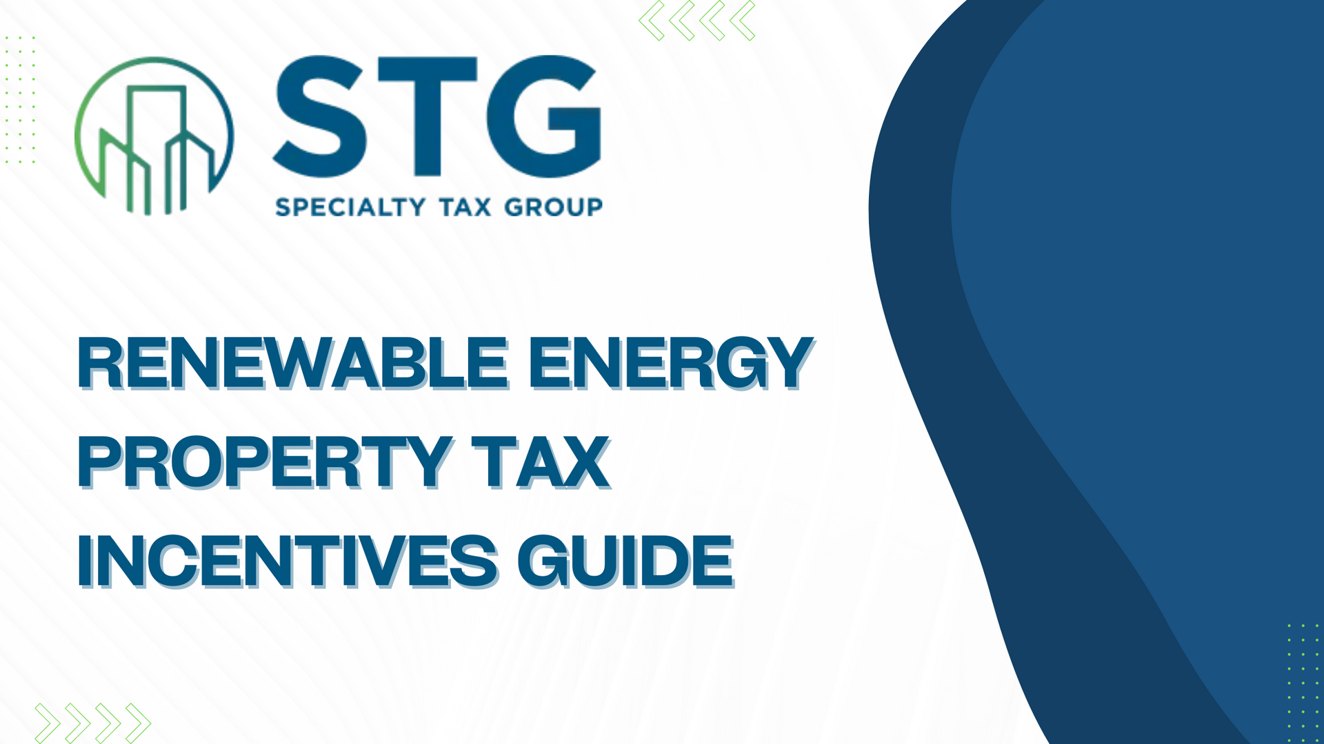 Renewable Energy Property Tax Incentives Guide