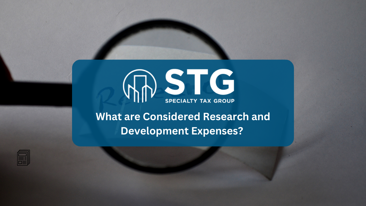 R&D Credit | STG