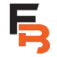 Stylized black and orange “F3” logo on a white background
