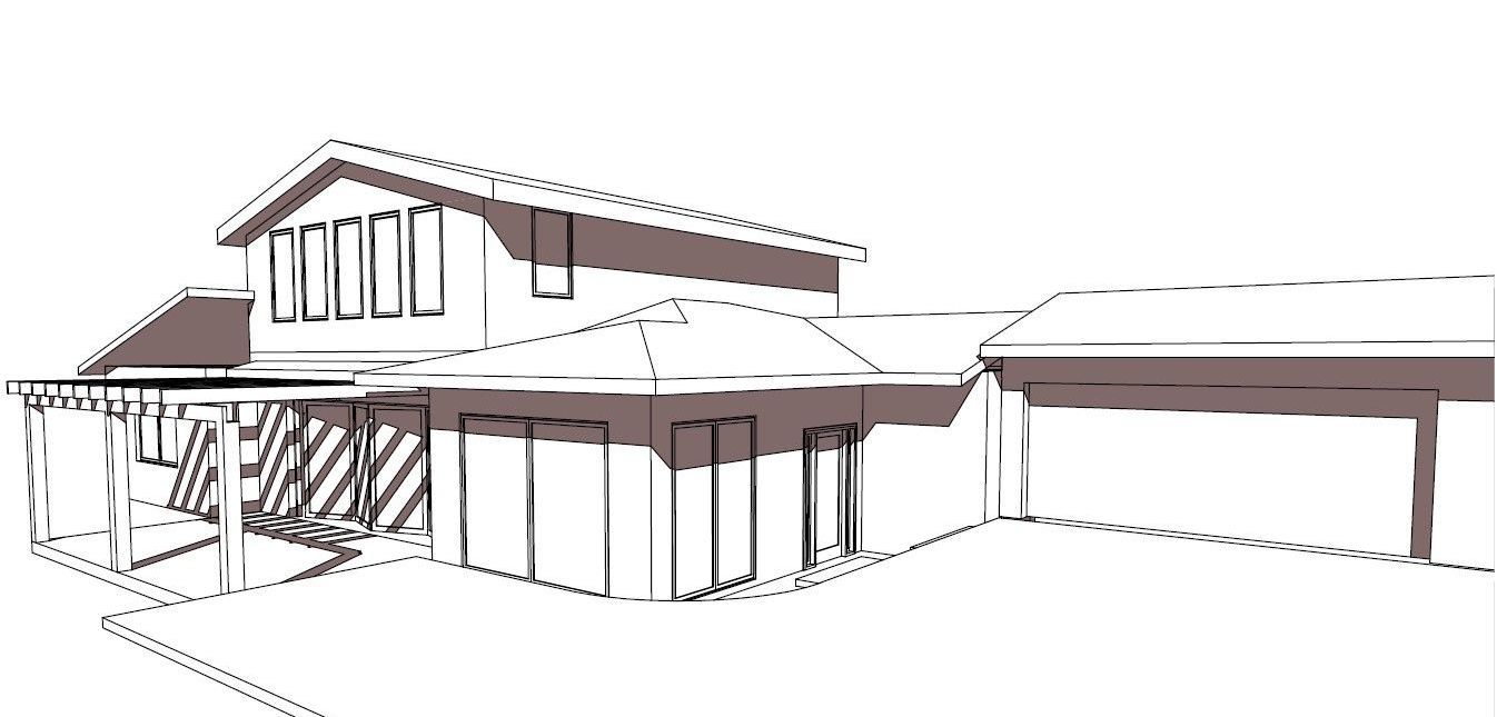A house is surrounded by rolls of money and a car