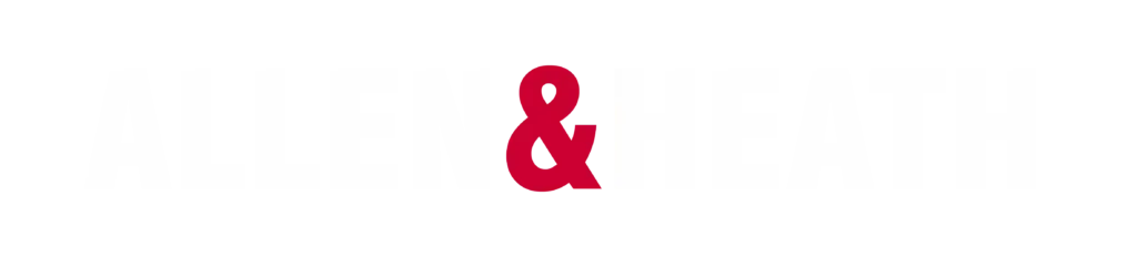 A logo for a company called Allen & Heath