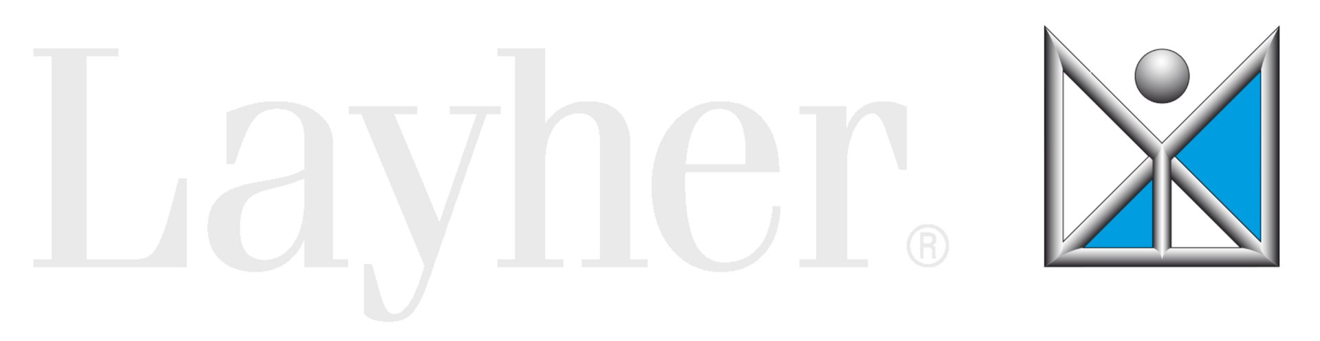 A logo for a company called Layher
