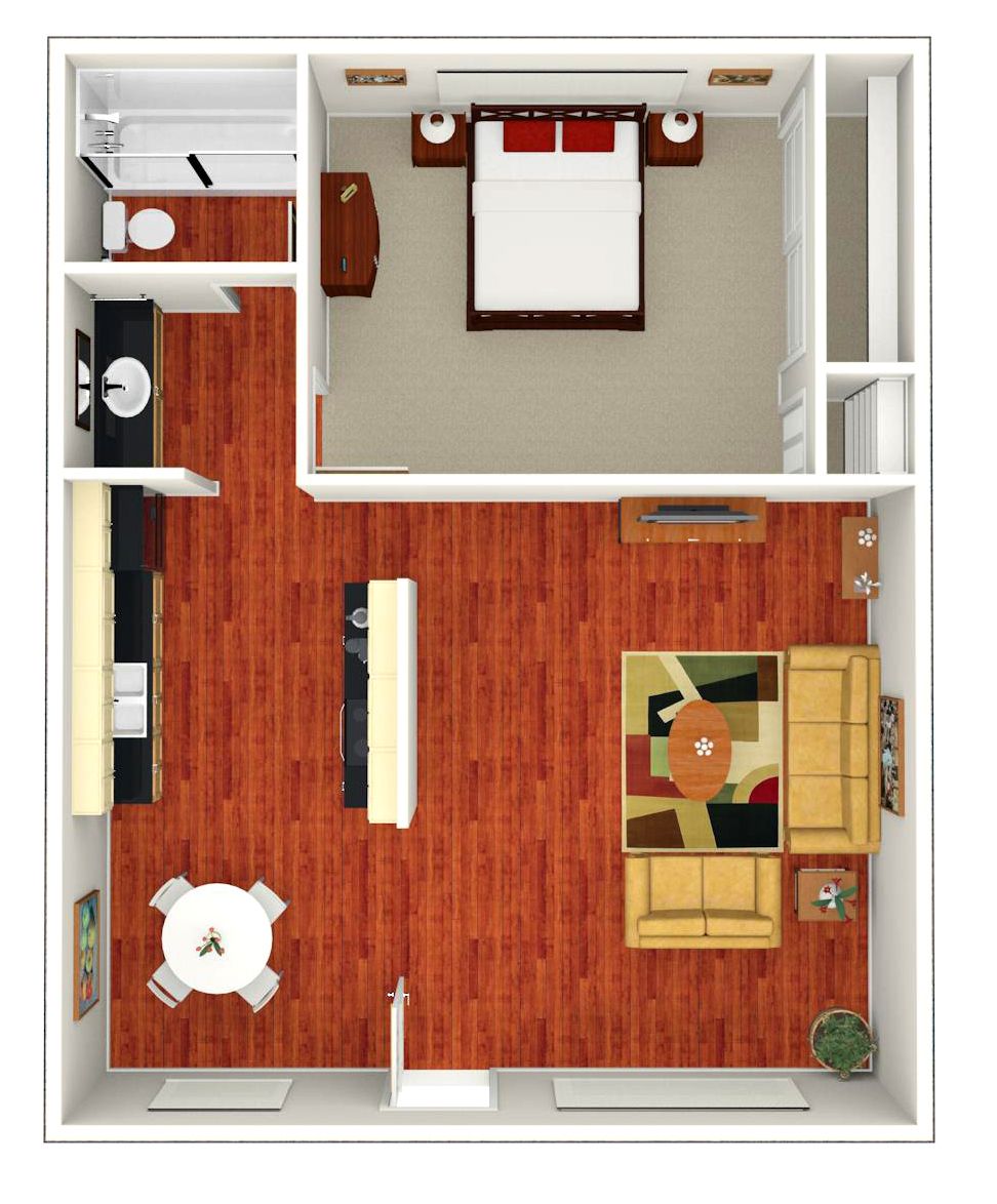 1 Bed | 1 Bath
