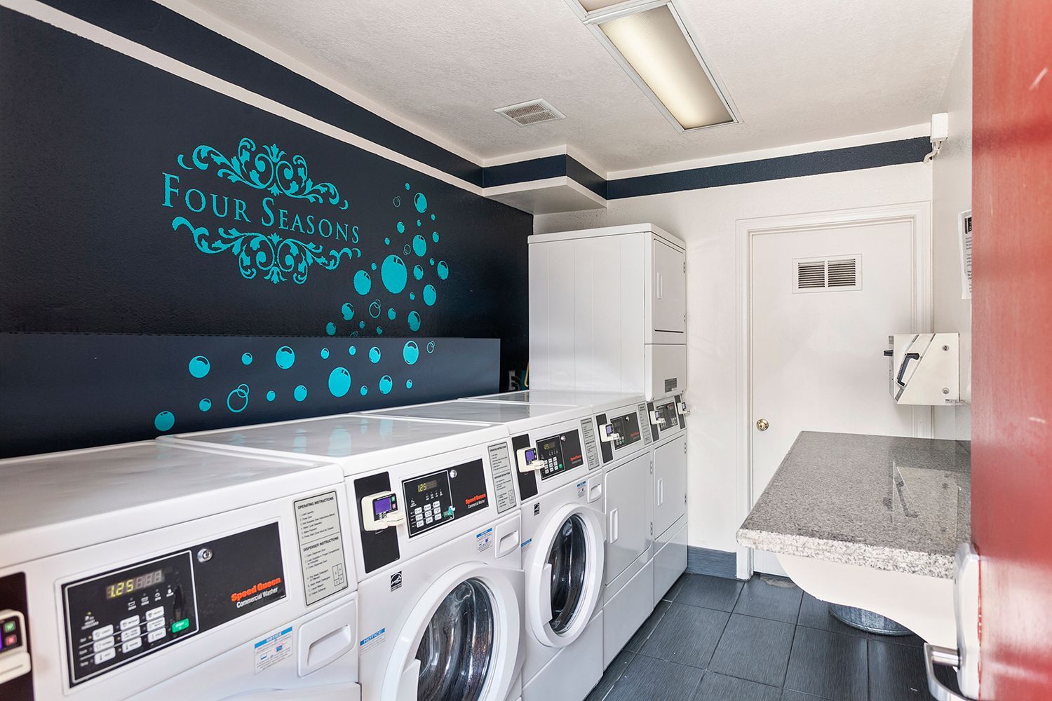 community laundry room
