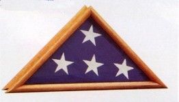 tri-fold flag case
