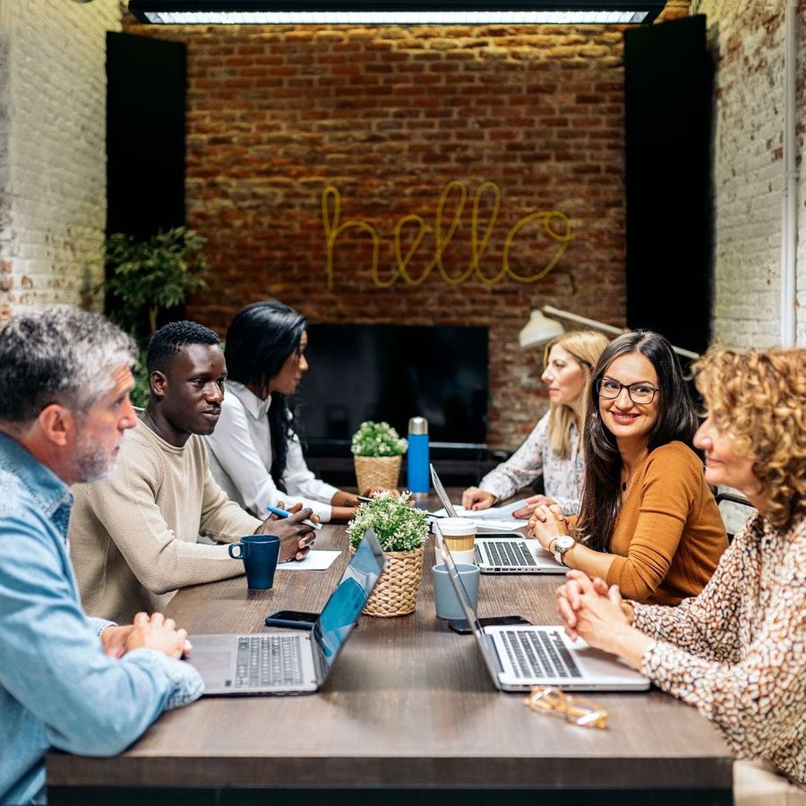 phoenix digital marketing company meeting in conference room