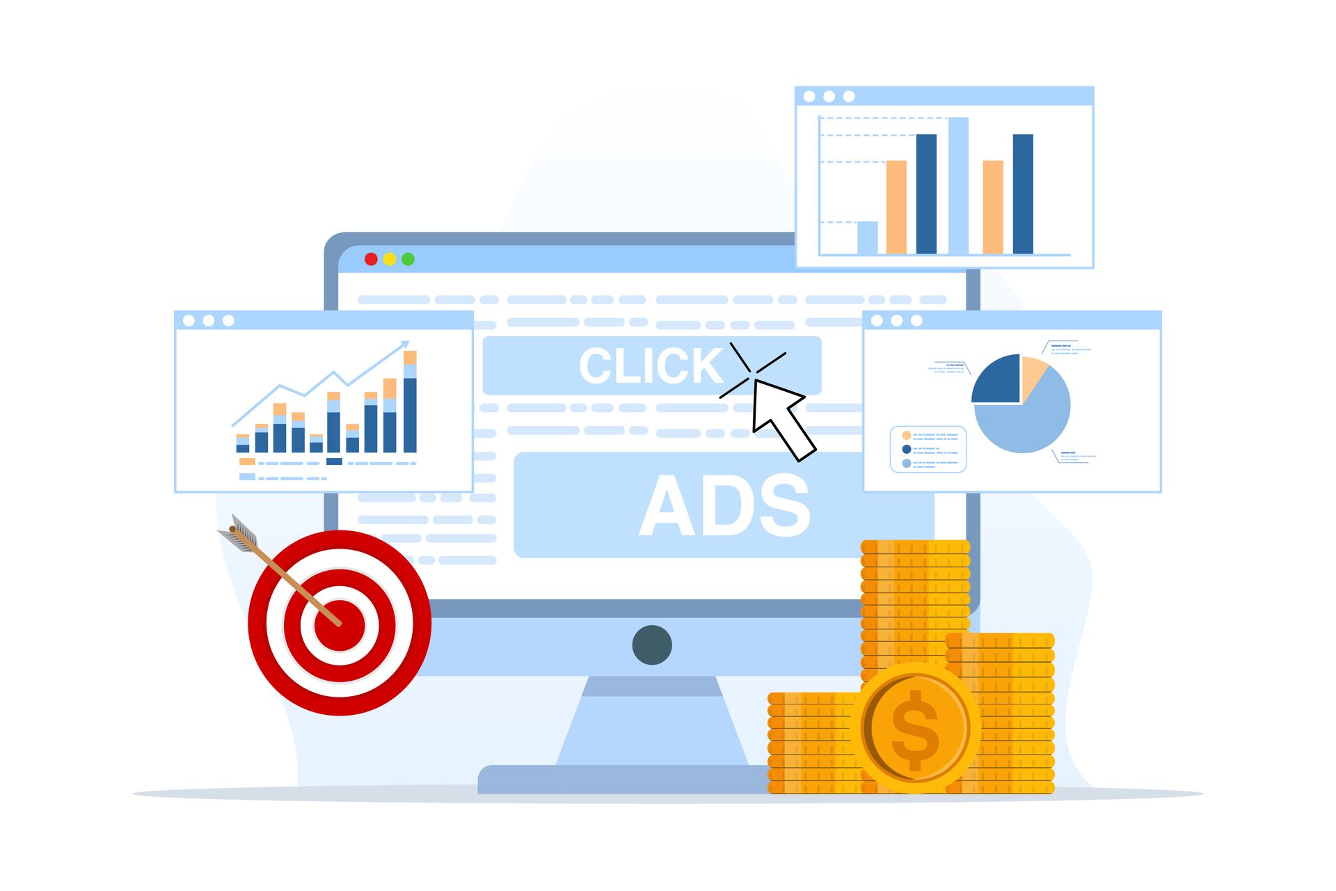 Paid digital advertising 