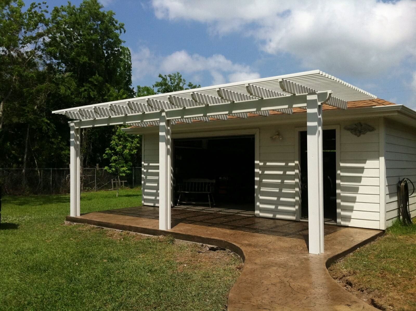 aluminum pergola in Spring, TX