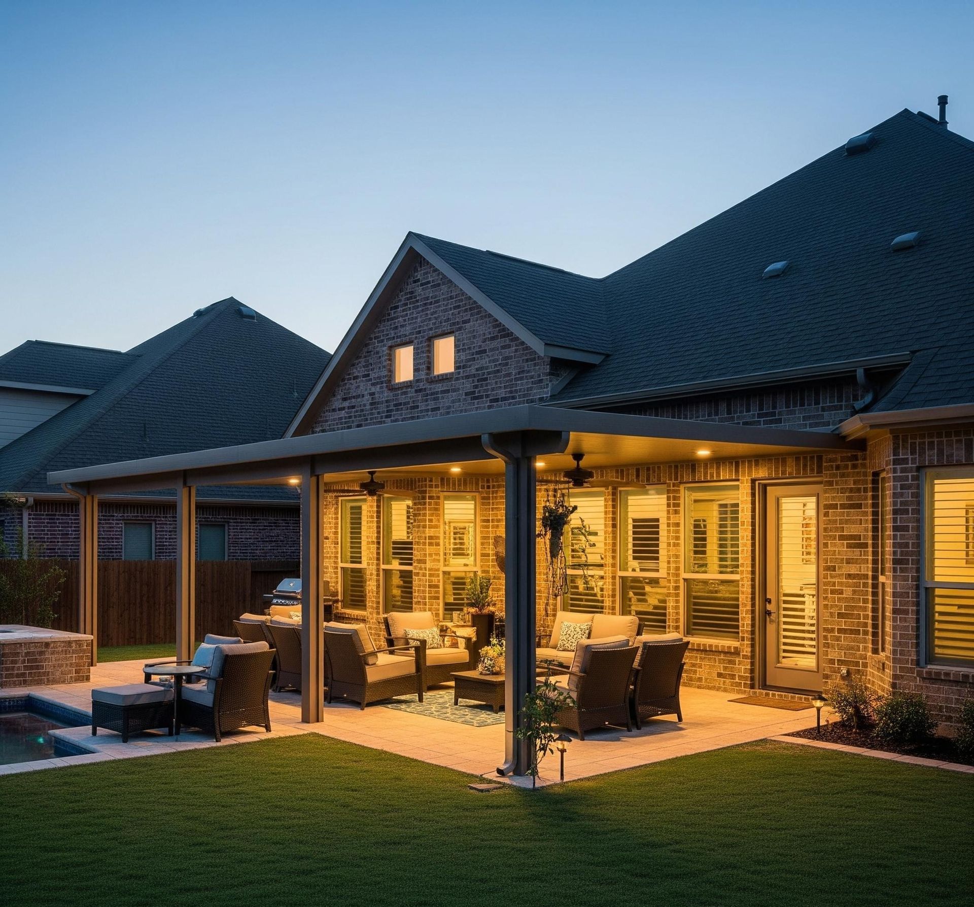 Patio cover in Katy, TX