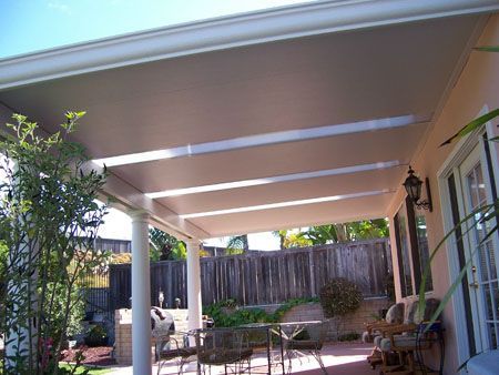 Covered patio in Missouri City TX with wood columns and stone bases
