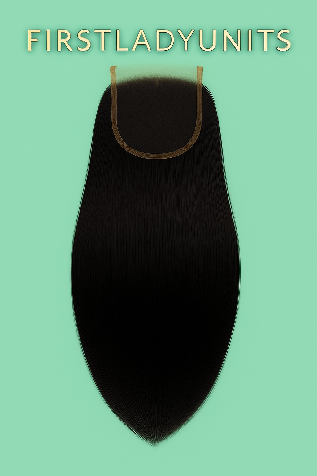 6x6 Raw Black Straight HD Closure Wig