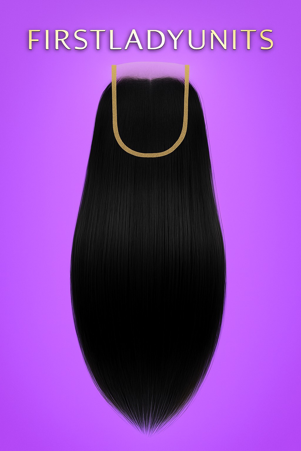 5x5 Raw Black Straight HD Closure Wig
