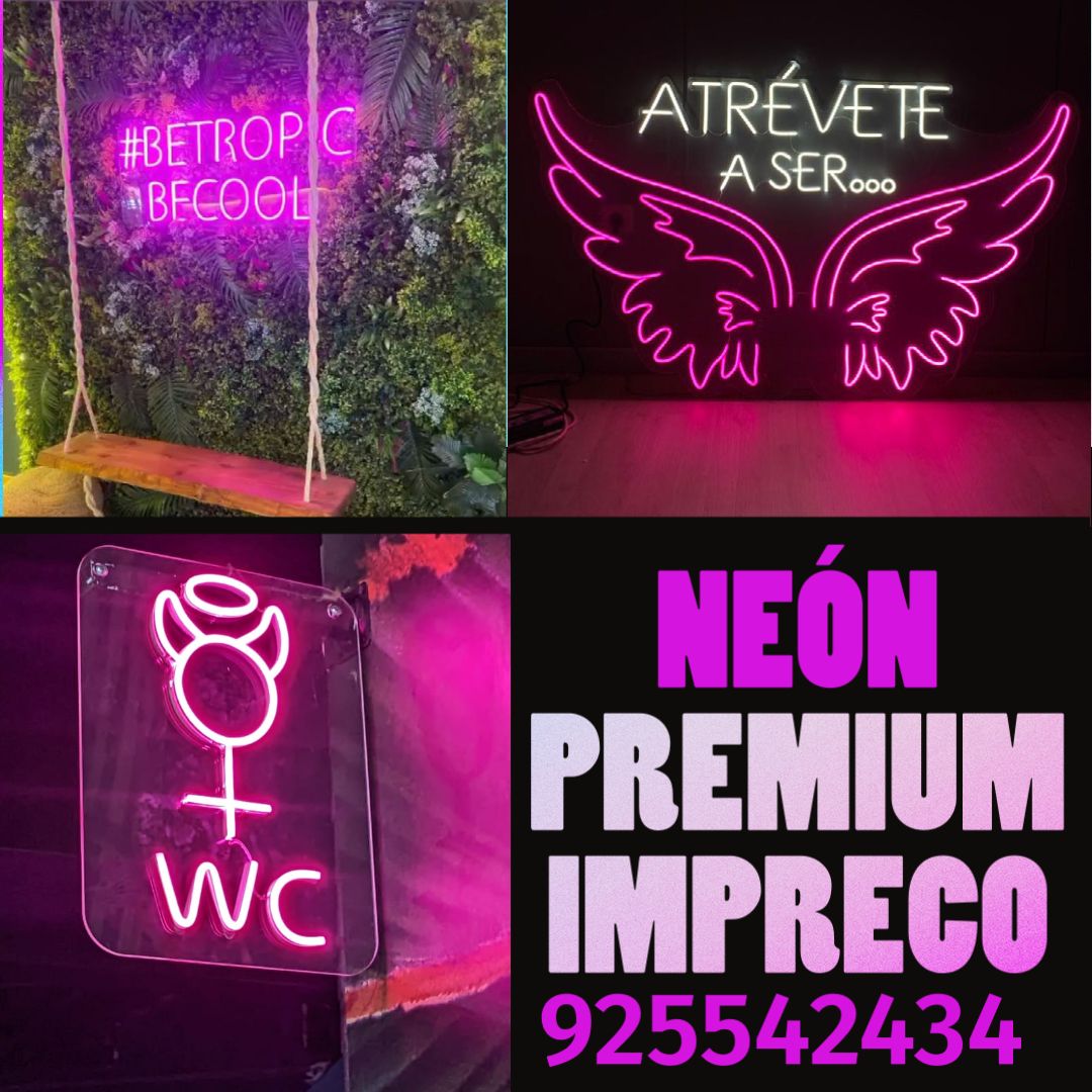 neon evento impreco