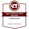 The logo for the washington state board of education