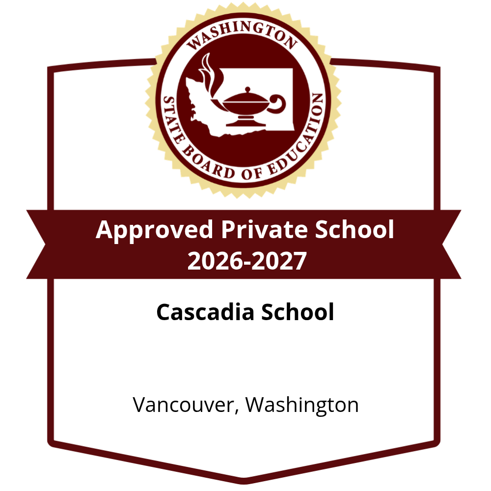 The logo for the washington state board of education