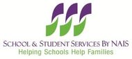 A logo for school and student services by nais helping schools help families