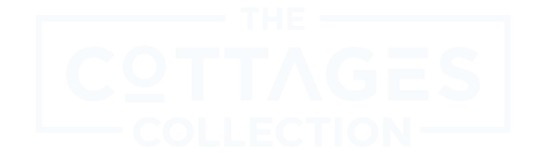 Faint logo reading “THE COTTAGES COLLECTION” in a pale rectangular frame.