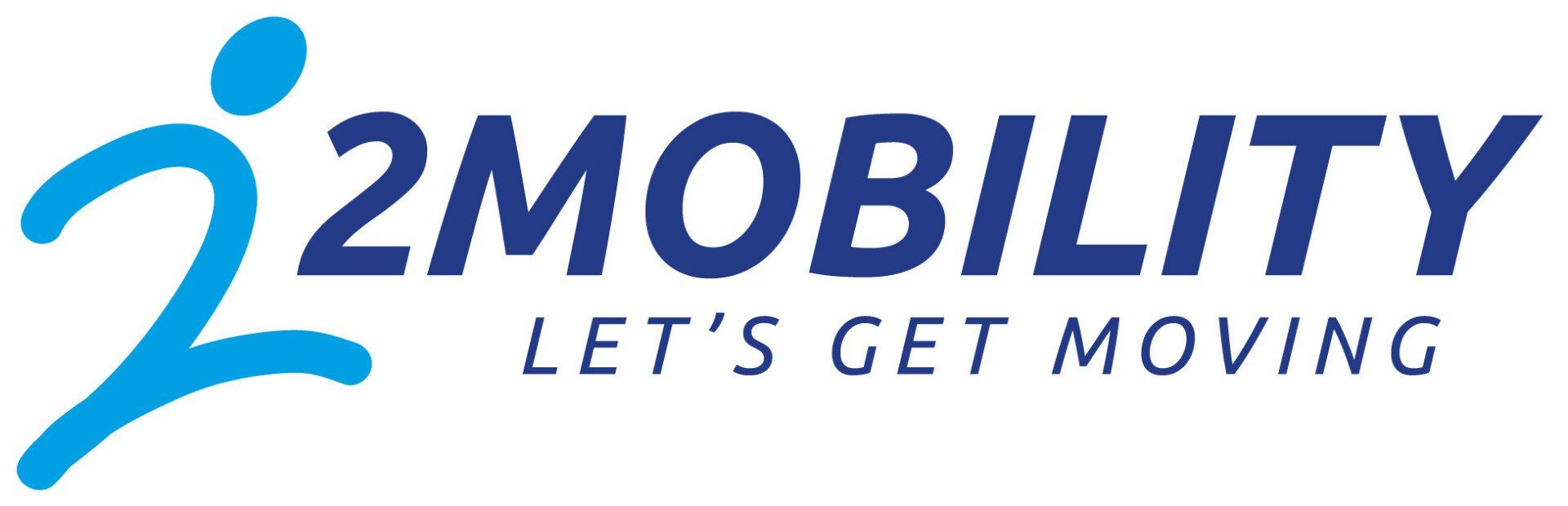Het logo voor 2mobility laten we bewegen