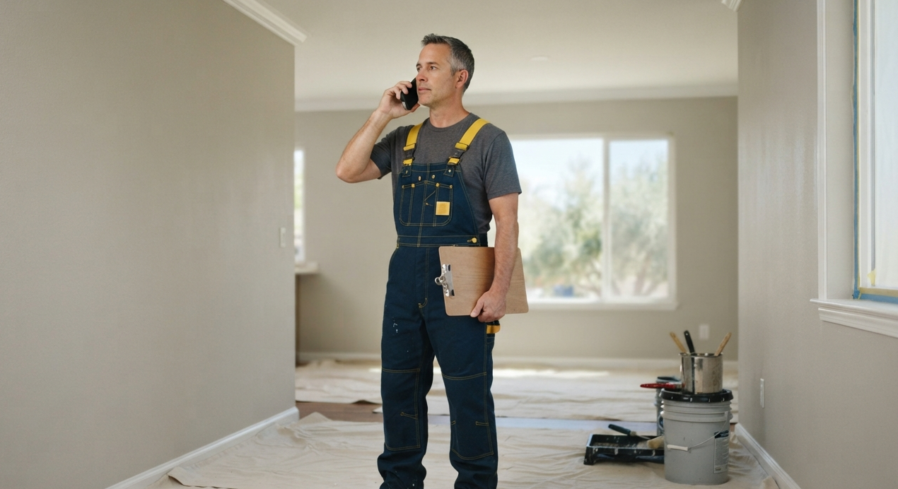 Tulare Painters in contact with the customer